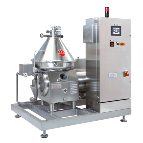 Milk skimming separators for dairy applications