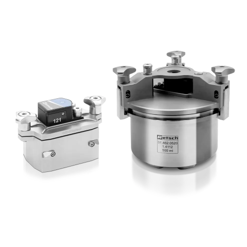 Pressure and temperature monitoring system for ball mills