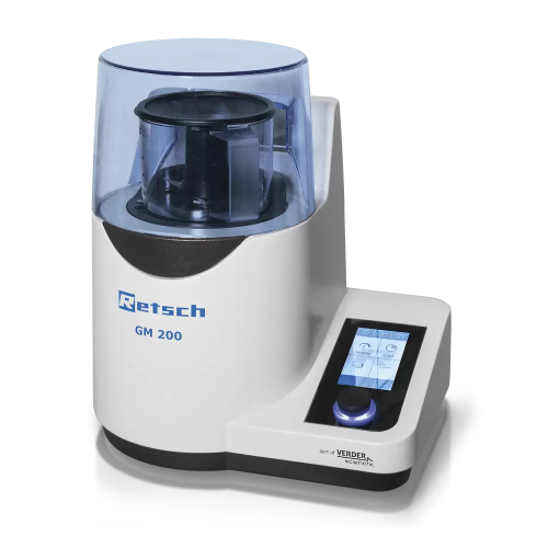 Knife mill for food and feed sample grinding and homogenization