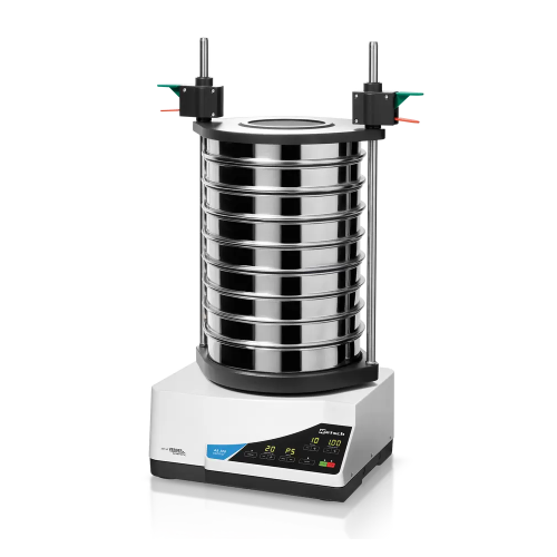 Electromagnetic sieve shaker for quality control