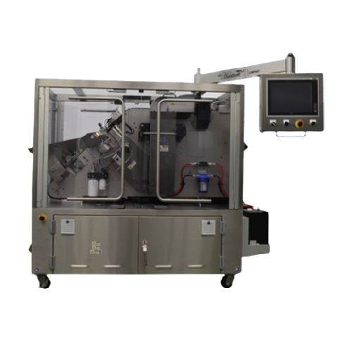 Tablet and capsule ink print and laser marking system