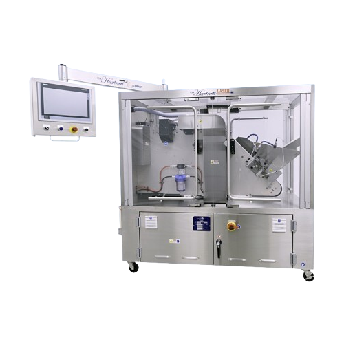 Precision laser drilling for osmotic controlled release tablets