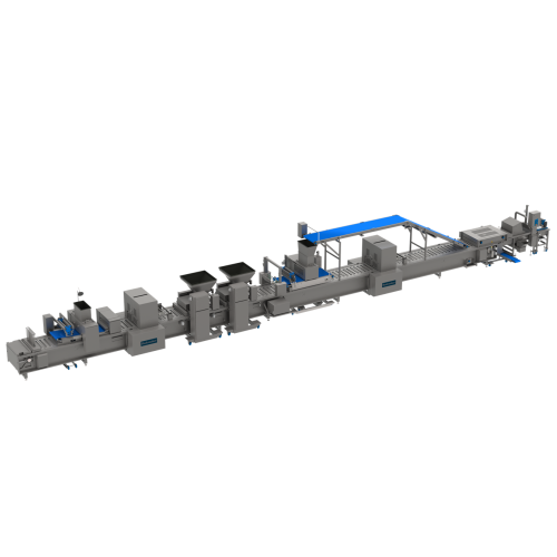 Pie and quiche production line