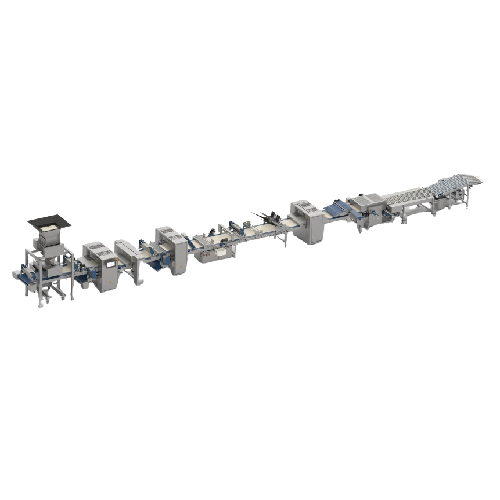 Donut production line for various shapes and sizes