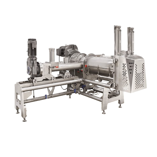 Continuous mixer for wheat-based products