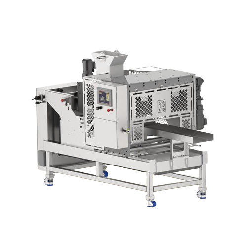 Fried snack extruder for potato rings