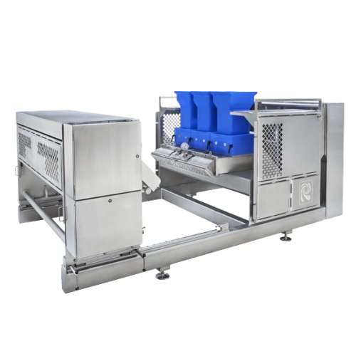 Low pressure extruder for pretzel and snack production