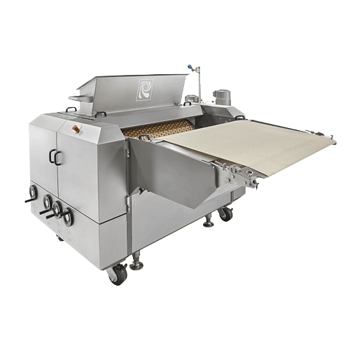 Rotary moulder for high-definition cookie dough shapes