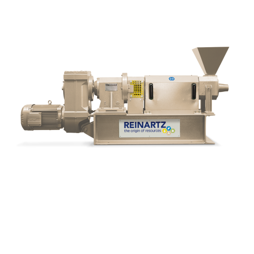 Screw press for insect protein extraction