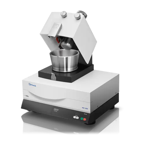 Mortar grinder for reproducible sample preparation