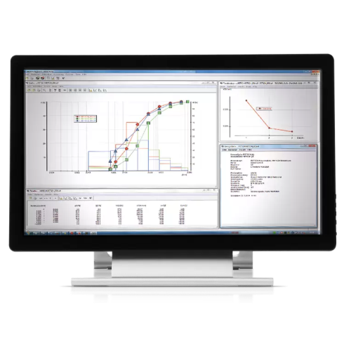 Sieve analysis software for automated evaluation
