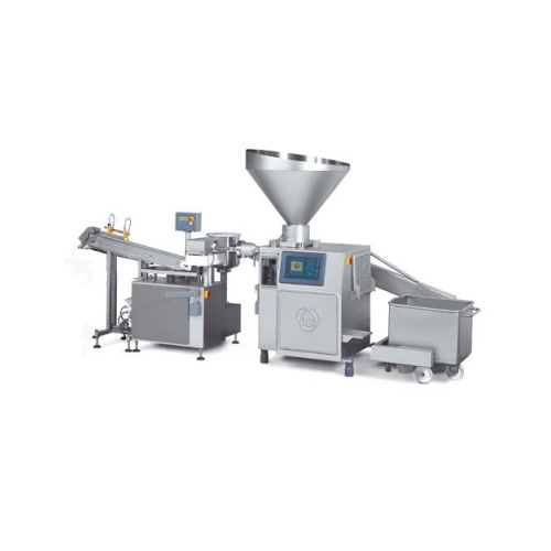 Innovative sausage production with vegetable coating