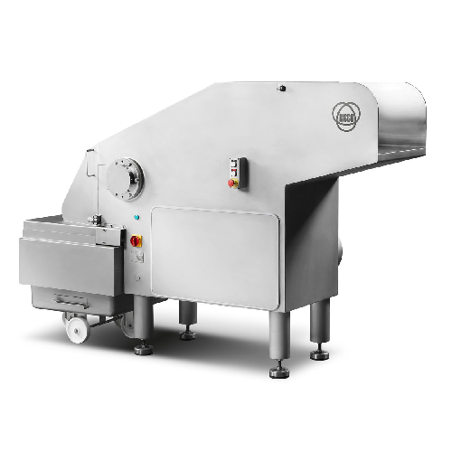 Flaker for frozen meat and food blocks