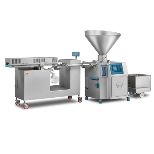Portioner for ground meat production