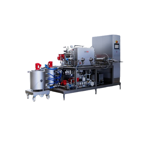 High pressure plunger pump for continuous food processing