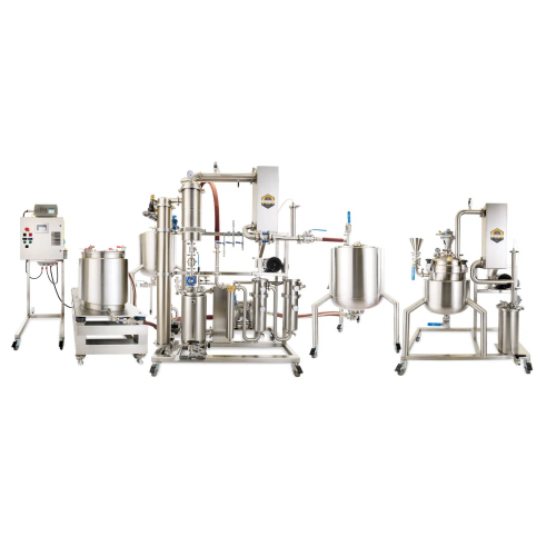 Cold processed ethanol extraction system
