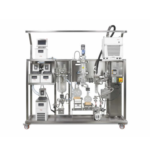 Short-path wiped-film distillation for cannabis