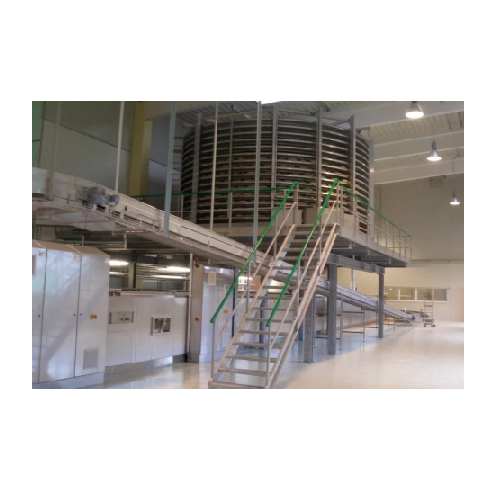 Industrial bread cooling systems