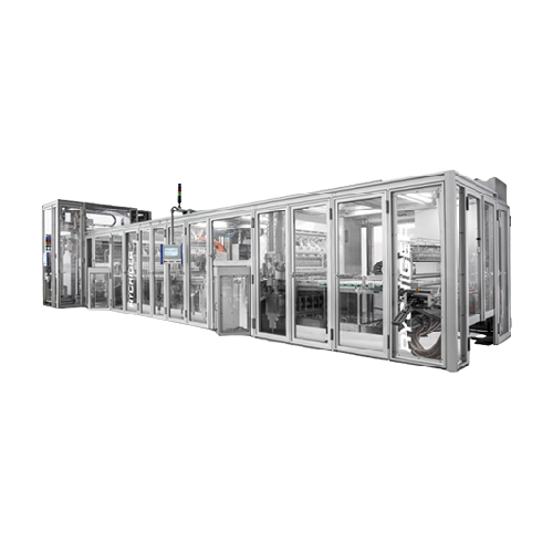 Coffee capsule filling and sealing system