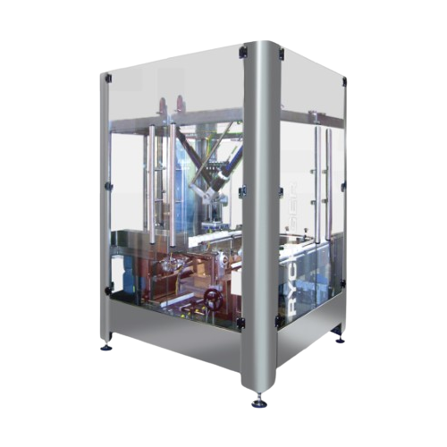 Top-loading delta robot automation solution