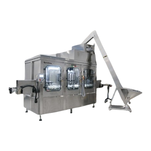 Hyper-clean electronic volumetric filler for Pet bottles