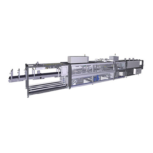 Combined packers with in-line infeed for versatile packaging needs
