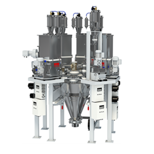 Hopper scale for precision batching