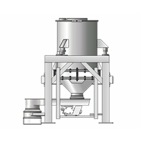 Loss-in-weight feeder for non-hygroscopic ingredients