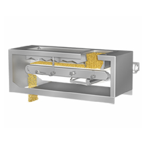 Weigh-belt feeder for industrial processes