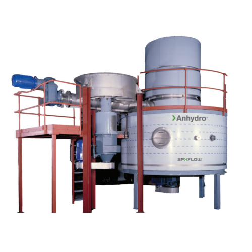 Continuous drying for cohesive and non-cohesive pastes