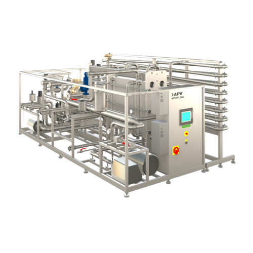 Plate juice pasteurizer system