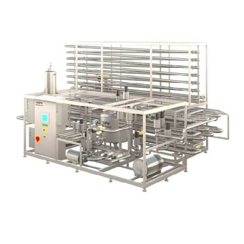 Tubular juice pasteurizer