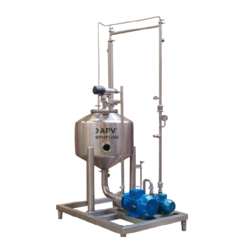 Deaerator for liquid food products