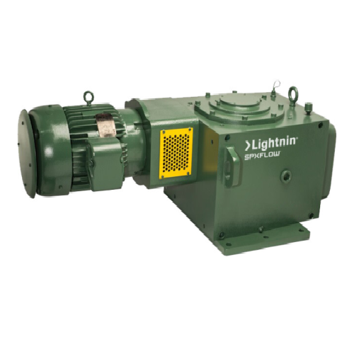 Medium torque top entering mixer for industrial applications