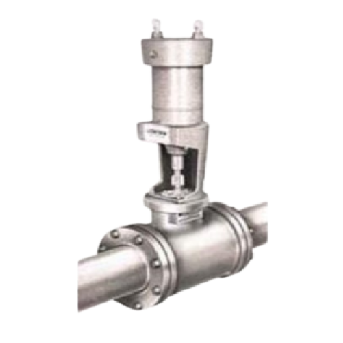 Line blender for continuous flow mixing