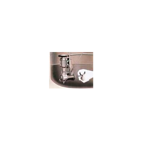 Side entry mixer for industrial tank applications