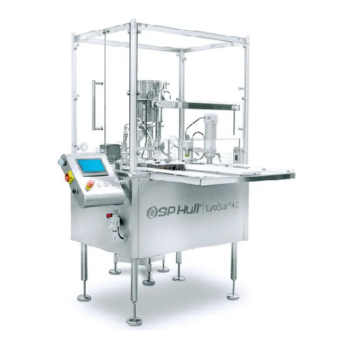 Small scale pharmaceutical filler and stoppering system
