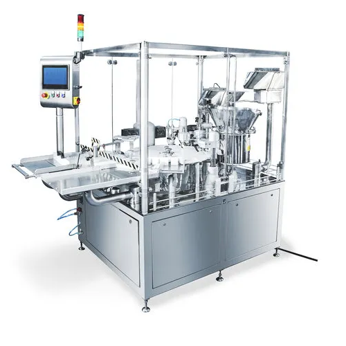 Micro-line vial filling solution for biopharmaceuticals