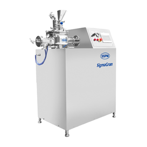 High shear granulator for uniform wet granules