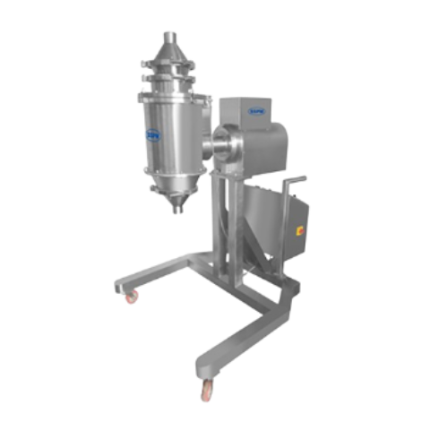 High-speed sifting for safety screening in pharmaceutical production