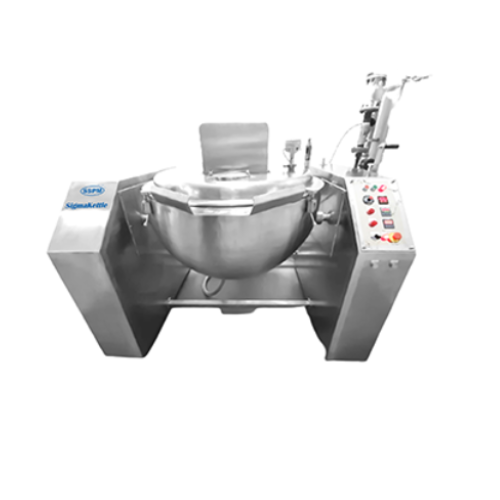 Steam/electrical kettle for wet granulation processes