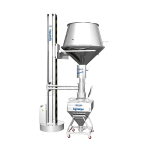 Material handling system for granules and powders