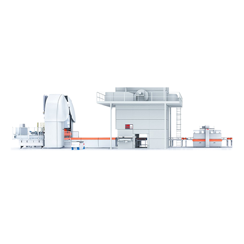 Advanced ceramic tile production line