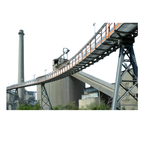 Tube belt conveyor for long-distance material handling