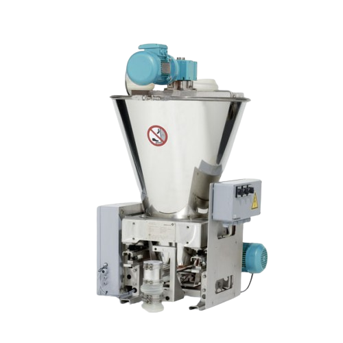 Loss-in-weight feeder for poor flowing bulk solids