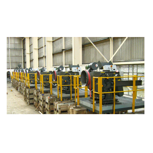 High-speed container loading system for granulated bulk materials