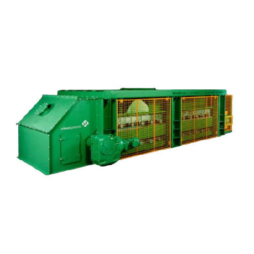 Apron weighfeeder for sticky bulk materials