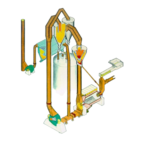 Industrial grinding solution for hard and abrasive materials