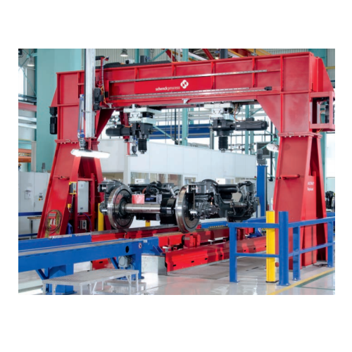 Bogie load measurement system for rail vehicle maintenance