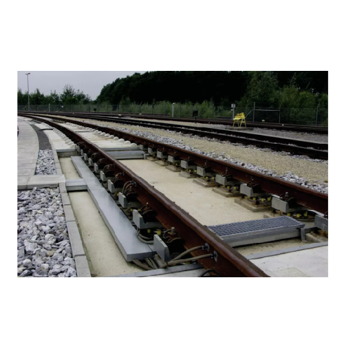 Rail wheel force measuring system for safety compliance